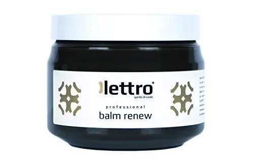 Produktbild: Lettro Balm Renew – hochwertige Lederpflege & Leder Farbauffrischung für Ledermöbel, Lederjacken, Polstermöbel, Auto Ledersitze, Schuhe & als Sattelpflege – 200ml (Dunkelbraun)