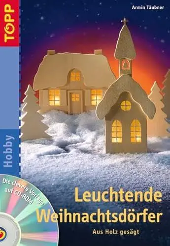 Produktbild: Leuchtende Weihnachtsdörfer: Aus Holz gesägt