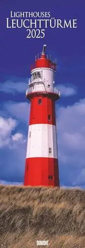 Produktbild: Leuchttürme 2025 - Foto-Kalender - Wand-Kalender - King-Size - 34x98: Lighthouses