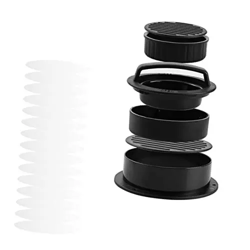 Produktbild: Levemolo 1pc Burgerpresse Gussfleischpresse Hamburgerpresse Fleischpresser Zum Pressen Von Fleischölpapieren