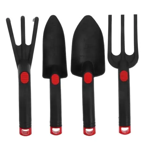 Produktbild: Levemolo Gartenwerkzeug-Set Für 6-teiliges Gartenzubehör Leicht Und Tragbar Inkl Kelle Rechen Und Handgabel