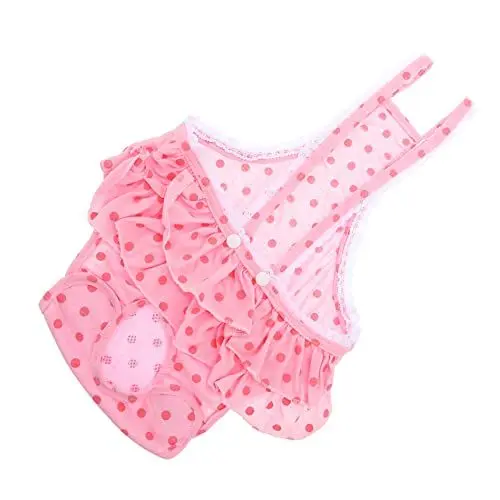 Produktbild: Levemolo 1pc Hund Zeitraum Windeln für Welpen Menstruations Höschen Baumwolle Material Haustier Sanitär Hose Rosa XL