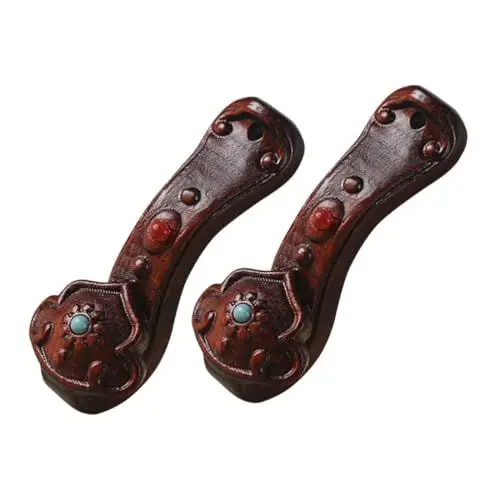 Produktbild: Levemolo 2St Chinesische Wunsch Ornamente Schlüsselringe für Bastelarbeiten Ruyi-Skulptur Feng Shui Ruyi-Statuen anhänger Handmade Holzschmuck Schlüsselanhänger Ruyi-Anhänger Sandelholz