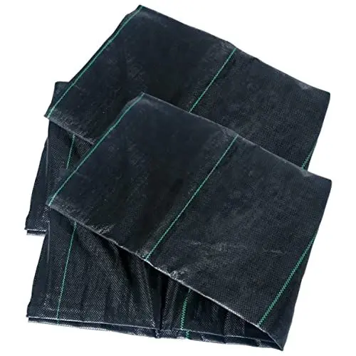 Produktbild: Levemolo 2 STK Hochleistungsmembran Einfahrt Barriere Anti-Gras-bodendecker Gartenkontrollabdeckung Unkrautbekämpfungsabdeckung Stoffbezug Für Den Garten Blockerabdeckung Plane Black Sport