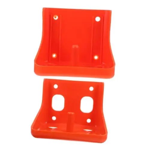 Produktbild: Levemolo 2st Schachtel Aus Salzsteinen Hirschsalzhalter Salz-mineralblockhalter Salzbehälter Für Lecksalzhalter Für Pferde Mineralsalzblockhalter Salzblockregal Orange Sport