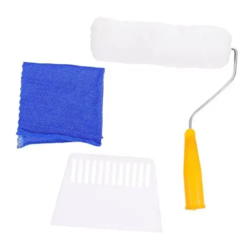 Produktbild: Levemolo 3 Stück 1 Satz Tapeten-tool Quilling-werkzeug Dachfalzrolle Multitools Nahtrolldach Tapetenkleberolle Professionelle Tapetenwerkzeuge Tapetenrolle Dachvinyl Handtuch Glatt Plastik