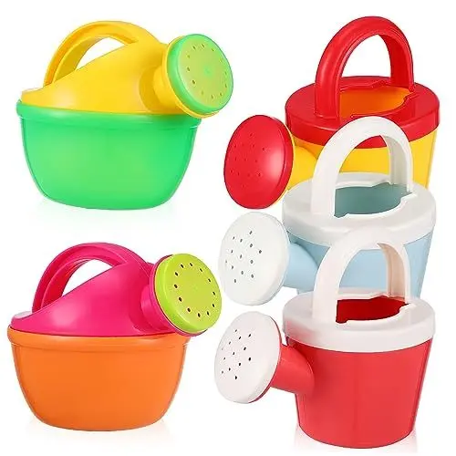 Produktbild: Levemolo 5St Kinder-Trinkflaschen im 5er-Pack Wassersprüher Sandspielzeug für Kinder im Alter von 4–6 Jahren Kinder gießkanne giesskanne Kinder Wasserkanister im Freien Gießkanne klein