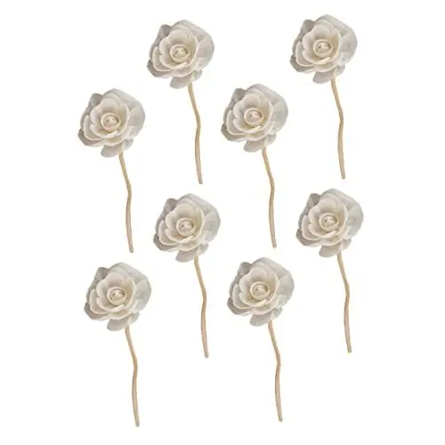 Produktbild: Levemolo Diffusorstäbchen Mit Blumendesign Rattan Natürliches Wohndekor Für Entspannende Düfte