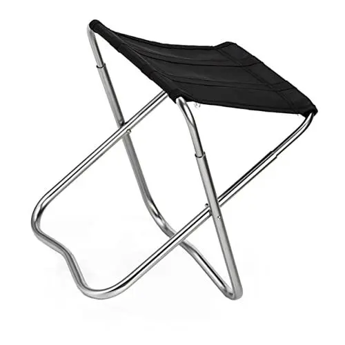 Produktbild: DECHOUS 1Stk Angeln Klappstuhl Portable Chair faltstuhl stühle Mittel Angelstuhl Campingstuhl Schemel Rohrverschraubungen: hochfeste 7075 importierte Aluminiumlegierungsunterstützung