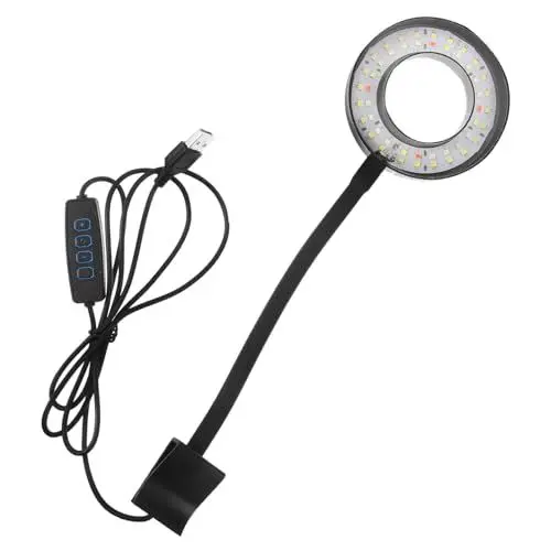 Produktbild: Levemolo LED Aquarium Licht Für Fischtank USB Nachlicht Für Wasserpflanzen Und Aquarien 8W Wasserdichte Aquarium Beleuchtung Für Tägliche Nutzung Und Einfache Handhabung