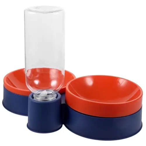 Produktbild: Levemolo Automatischer Futterspender Für Hunde Und Katzen Aus Robustem Material Mit Rutschfestem Design Praktisch Und Langlebig