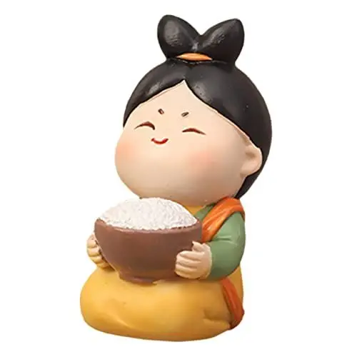 Produktbild: Levemolo Tang Damen Ornamente Kaninchenspielzeug Autopuppenstatue Porzellanpuppe fahrzeugmontierte Verzierung Asiatisches Deko- Amor bürodeko büro Dekoration Desktop-Statue Harzfigur