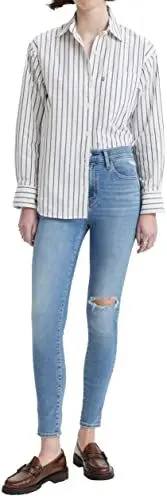Produktbild: Levi's Damen 720™ High Rise Super Skinny Jeans,Island Medium,31W / 32L