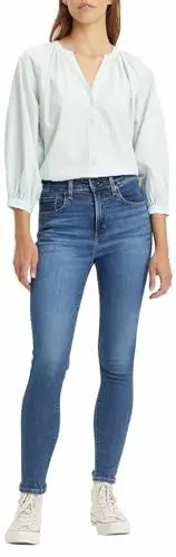 Produktbild: Levi's Damen 721™ High Rise Skinny Skinny Fit Blue Wave Mid 29W / 30L Active