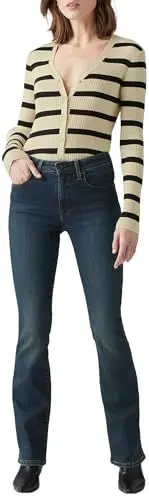 Produktbild: Levi's Damen 725 HIGH Rise Bootcut Jeans, Blue SWELL, 30W / 30L