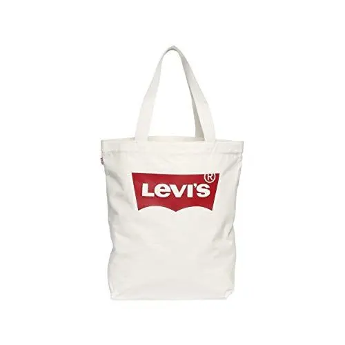 Produktbild: Levi's Damen Batwing W Tote Bag, Beige (Écru), 30x14x39 centimeters (W x H x L)