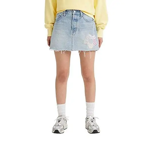 Produktbild: Levi's Damen Icon ICON SKIRT Skirt, Fresh As A Daisy Skirt, 27