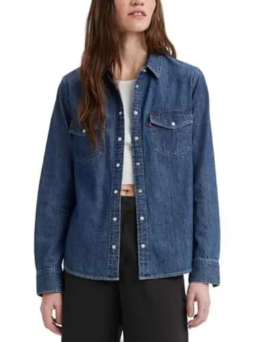 Produktbild: Levi's Damen Iconic Western Hemd,Air Space 3,L