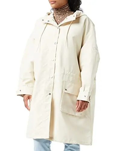 Produktbild: Levi's Damen Mid Length Sloan Rain Jacket Whitecap Grey (Weiß) L