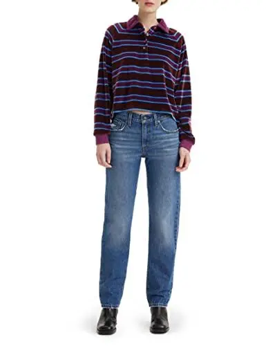 Produktbild: Levi's Damen Middy Straight Jeans, Idle Time, 29W / 31L