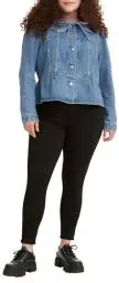 Produktbild: Levi's Damen Mile High Super Skinny Jeans , Black Galaxy , 30W / 34L