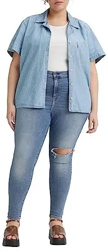Produktbild: Levi's Damen Plus Size 720™ High Rise Super Skinny Jeans, Island Medium Plus, 18 M
