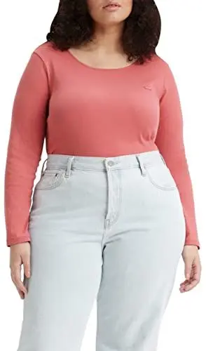 Produktbild: Levi's Damen Plus Size Honey Long-Sleeve Top, Italian Rose, 1XL