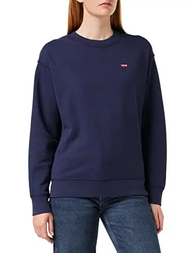Produktbild: Levi's Damen Standard Crew Sweatshirt,Peacoat,S