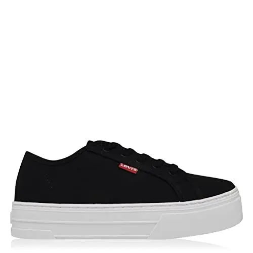 Produktbild: Levi's Damen Tijuana Sneaker, Schwarz, 38 EU