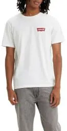 Produktbild: Levi's Herren 2-Pack Crewneck Graphic Tee T-Shirt, Batwing Srt Bright White, L