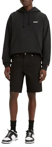Produktbild: Levi's Herren 405 Standard Shorts Denim Shorts, Black Rinse Adv Short, 36W