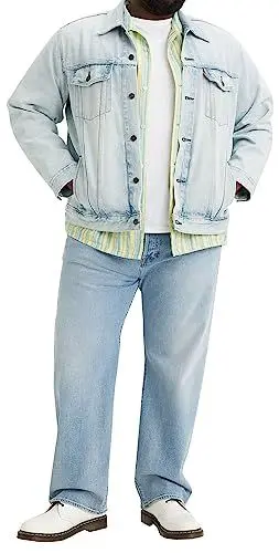 Produktbild: Levi's Herren 501® Original Fit Big & Tall Jeans, Stretch It Out, 40W / 32L