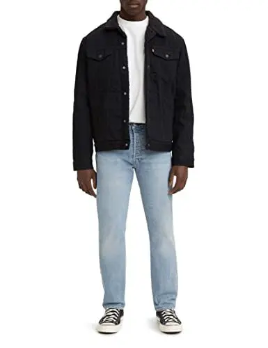 Produktbild: Levi's Herren 501 Original Fit Jeans, Basil Sand, 30W / 30L