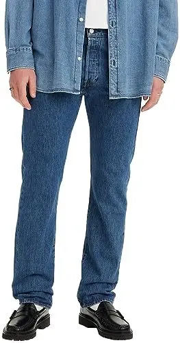 Produktbild: Levi's Herren 501 Original Fit Jeans Jeans, Stonewash, 33W / 36L