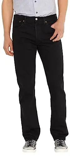 Produktbild: Levi's Herren 501 Original Fit Jeans, blickdicht, Stonewashed Black, 32W / 34L