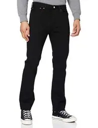 Produktbild: Levi's Herren 501® Original Fit Jeans 33/30, schwarz