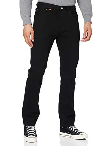 Produktbild: Levi's Herren 501® Original Fit Jeans 33/30, schwarz