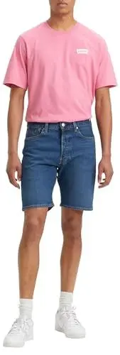Produktbild: Levi's Herren 501® Original Shorts Denim Shorts,Bleu Eyes Break Short,34W