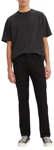 Produktbild: Levi's Herren 513™ Slim Straight Jeans, Jet Black, 30W / 32L