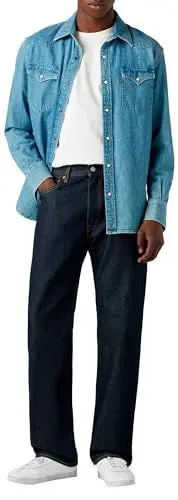 Produktbild: Levi's Herren 555 Relaxed Straight Jeans, Welcome to The Game, 34W / 32L