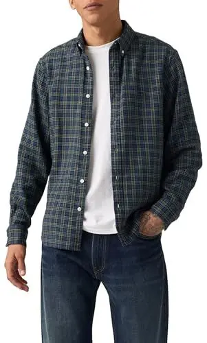 Produktbild: Levi's Herren Authentic Hemd mit Button-Down-Kragen, Jordan Plaid Star Sa, L