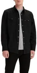 Produktbild: Levi's Herren Barstow Western Standard Hemd,Marble Black Denim Rinse,M