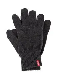 Produktbild: Levi's Herren Ben Touch Screen Gloves Handschuhe, Grau (Dark Grey), Large