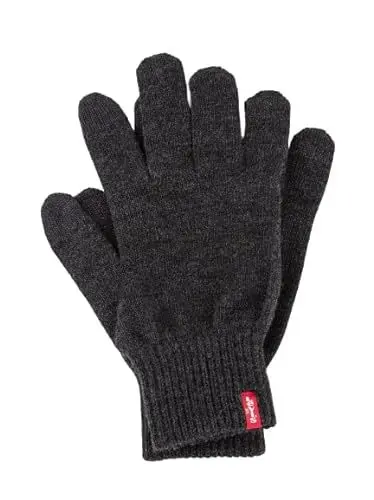 Produktbild: Levi's Herren Ben Touch Screen Gloves Handschuhe, Grau (Dark Grey), Large