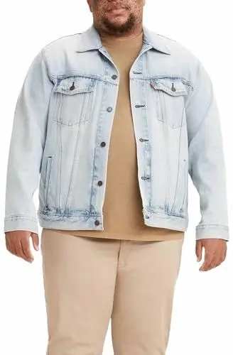 Produktbild: Levi's Herren Big & Tall Trucker Jacke, New Light, 3XL