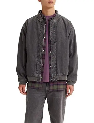 Produktbild: Levi's Herren Chestnut Varsity Jacke, Letterman Patch Jacket, Schwarz, XXL