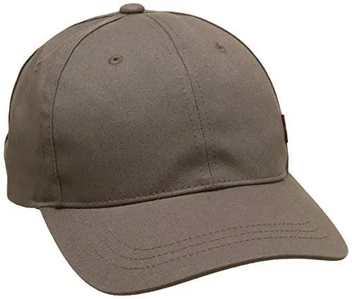 Produktbild: Levi's Herren Classic Twill Red Tab Baseball Cap, Grau (Dark Grey 56), 58 cm