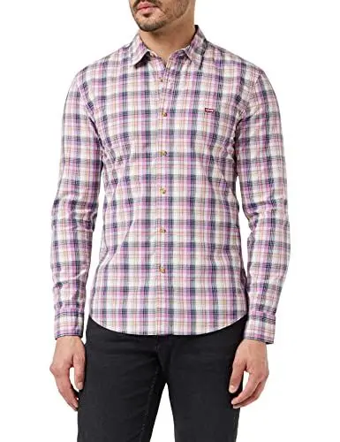 Produktbild: Levi's Herren Ls Battery Hm Slim Shirt, George Plaid Dress B, L EU
