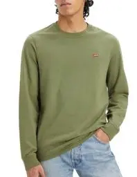 Produktbild: Levi's Herren Long-sleeve Original Housemark Tee Sweater, Bluish Olive, XL EU