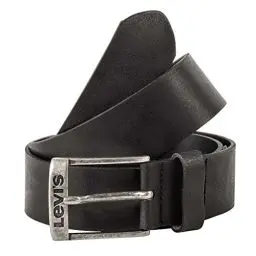 Produktbild: Levi's Herren New Duncan Gürtel, Schwarz (Black), 100